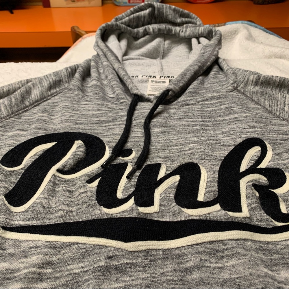 PINK hoodies set of 2 size large - Picture 3 of 9